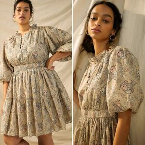 NWT Anthropologie x Let Me Be Celeste Mini Dress | 18W